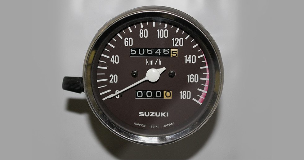 SUZUKI(スズキ) GS400の修理後メーター